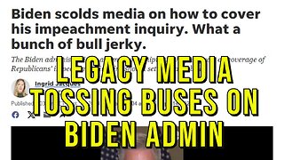 Legacy Media Turning On Biden Administration At A Curious Time... "Change Of Batter" Coming?