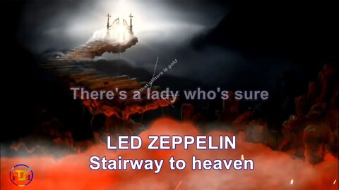 LED ZEPPELIN - Stairway to heaven - Lyrics, Paroles, Letra (HD)