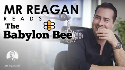 Mr Reagan Reads Babylon Bee