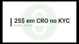 Finalizado - Airdrop - Bounty - Crypto - 25$ no seu KYC e no de sua referencia, leia a descrição!