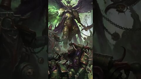 Mortarion Daemon Primarch of the Nurgle Warhammer 40k lore and the Bible #shorts #warhammer40k