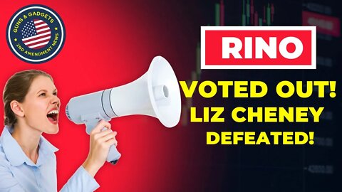 Liz Cheney Voted Out of Congress! RINOs Take Note!!