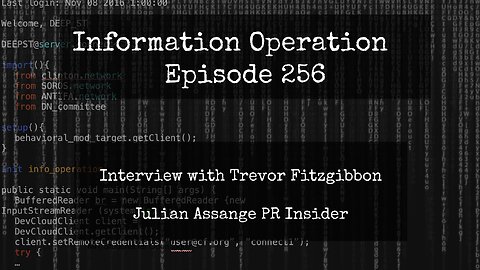 IO Episode 256: Trevor Fitzgibbon - Assange PR Insider 7/4/24