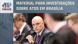 Alexandre de Moraes usa relatório final da CPMI do 8 de Janeiro em dois inquéritos do STF