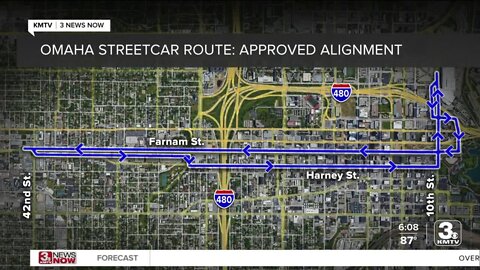New streetcar route approved: but many stops to make before streetcar runs through Omaha