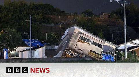 Japan PM cancels trip over 'megaquake' warning / BBC News