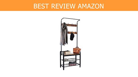 ZNCMRR Entryway Industrial Furniture Organizer Review