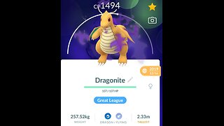 Pokemon go Shadow Dragonite FTW