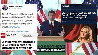 Florida Governor Ron DeSantis trolls Donald Trump over alleged 'Porn Hush Money Payments' 😂