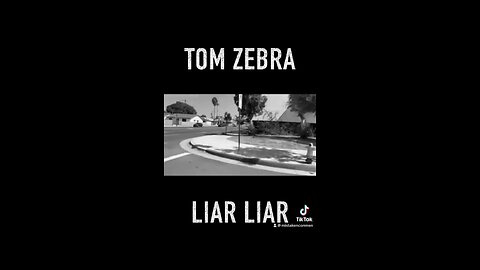 Tom zebra is a lying leech