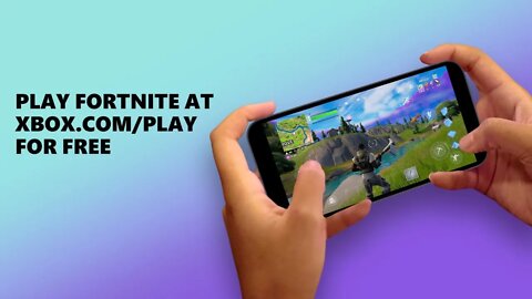 Play Fortnite at xbox com play with Xbox Cloud Gaming for free