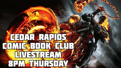 Cedar Rapids Comic Book Club Stream 4-16-2020