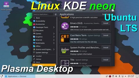 KDE neon distro linux baseada no Ubuntu LTS. Teste no pendrive sem precisar de instalação