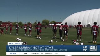 Cardinals OTA's begin, no Kyler Murray