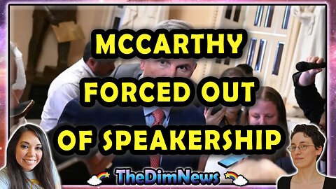 TheDimNews LIVE: McCarthy Forced Out of Speakership | Transgender World Cup Swimming Cancelled
