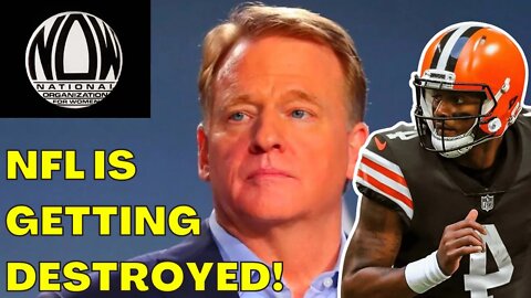 National Womens Org BLASTS NFL & DeShaun Watson over "JOKE" of a Suspension on Browns QB!