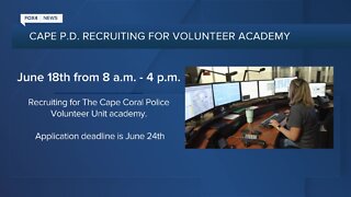 Cape Coral Police volunteer academy