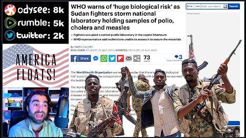 US-Sponsored Bio Labs In SUDAN Now Taken Over By 'Unnamed Fighting Force'