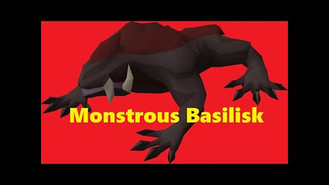 OSRS - Superior Slayer - Monstrous Basilisk - Bigger and Badder