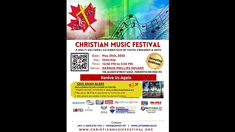 Christian Music Festival Toronto 2023 Part 1