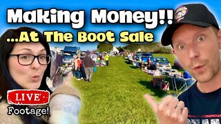 Let's Try & Make Some Money At The Car Boot Sale!! | Bargain Hunting