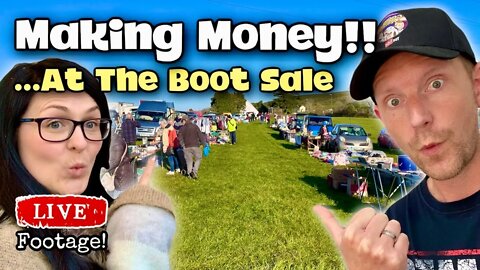 Let's Try & Make Some Money At The Car Boot Sale!! | Bargain Hunting