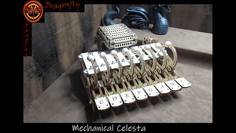 Mechanical Celesta 3D Wooden Puzzle