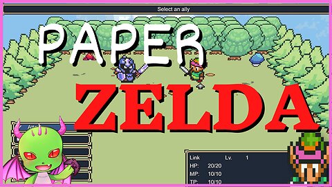 Paper Zelda RPG | Indie Game