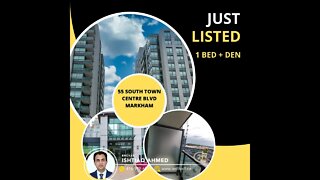 1 Bed + Den Condo For Lease In Markham