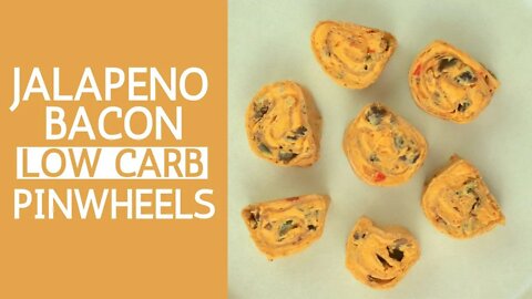 Jalapeno Bacon Low Carb Pinwheels | Keto Recipes