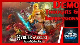 Hyrule Warriors: Age of Calamity Demo Reaction (Nintendo Switch)