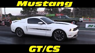 Ford Mustang GT CS Drag Racing Wednesday Night Drags
