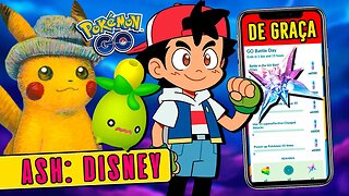 CONFUSÃO no Museu Van Gogh! ASH VAI VOLTAR NA DISNEY?! PESQUISA DE GRAÇA no Pokémon GO! #PokeJornal