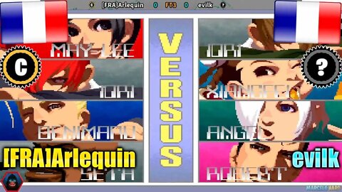 The King of Fighters 2001 ([FRA]Arlequin Vs. evilk) [France Vs. France]