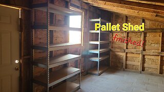 Pallet Shed Completed
