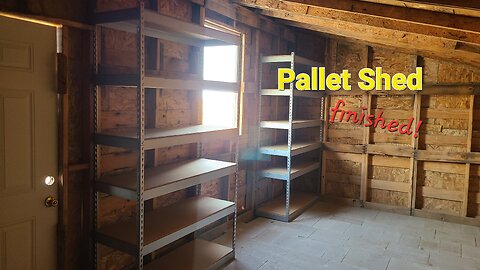 Pallet Shed Completed