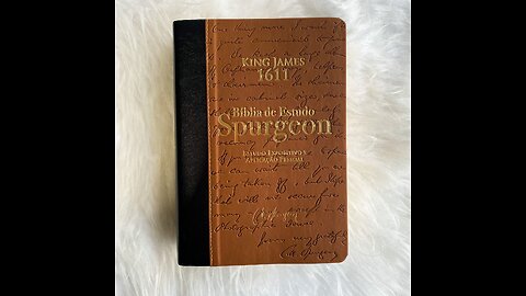 BÍBLIA DE ESTUDO SPURGEON - CAPA LUXO