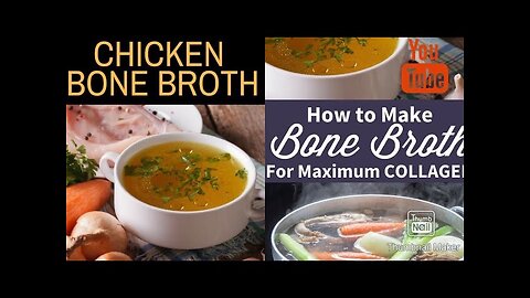 how to make chicken broth