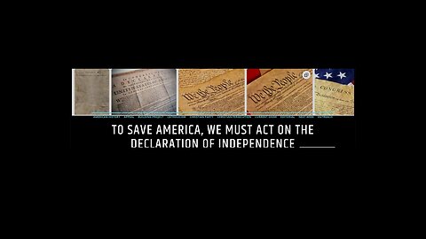 To Save America, We Must Act On The Declaration Of Independence