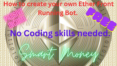 Make your own Eth MEV Bot