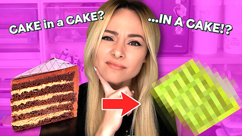 Can I Make a Hyperrealistic CAKE Inside a CAKE.. Inside a CAKE?!