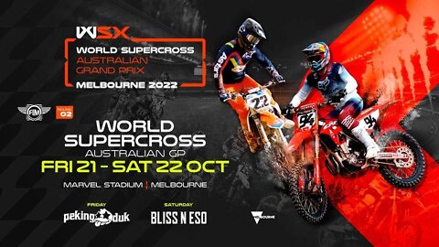 2022 FIM World Supercross in Melbourne Live