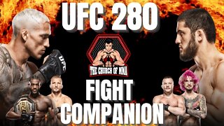 Fight Companion: UFC 280 Charles Oliveira vs Islam Makhachev | Aljamain Sterling vs T.J. Dillashaw