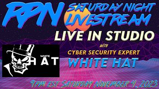 Live In Studio with White Hat on Sat. Night Livestream