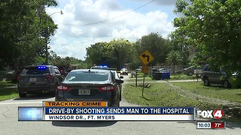 A Drive-By-Shooting Sends 1 to the Hospital