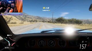 FH5 💥 Drifting the mountain with the classic GTO!! Logitech G920 💥 H-Shifter 1st person view!!!