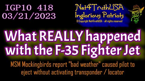 IGP10 418 - What REALLY happened with the F-35 Fighter