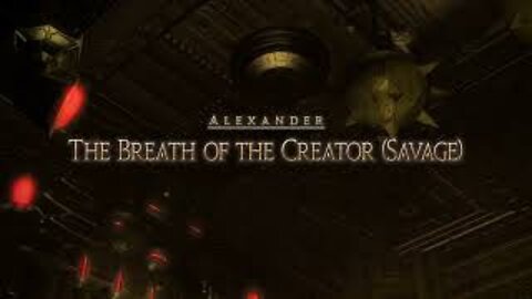 FINAL FANTASY XIV (Solo WAR) Alexander - The Breath of the Creator (Savage)
