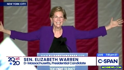 Elizabeth Warren "I've Got The Biggest Anti Corruption Plan Since Watergate!"