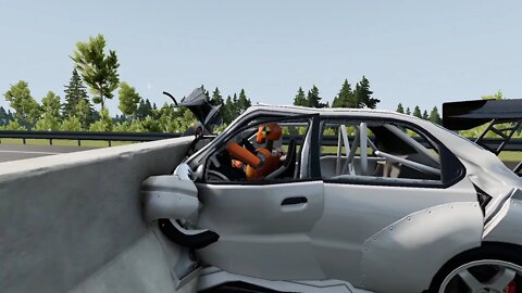 Car Crash Test with Dummy (Jimmy) | BeamNG Drive Game